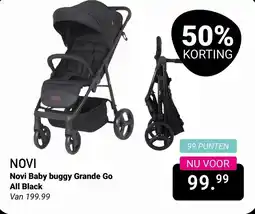 Van Asten BabySuperstore Novi Baby buggy Grande Go All Black aanbieding