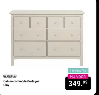 Van Asten BabySuperstore Cabino commode Bretagne aanbieding