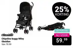 Van Asten BabySuperstore Chipolino buggy Miley Obsidian aanbieding