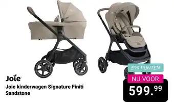 Van Asten BabySuperstore Joie kinderwagen Signature Finiti Sandstone aanbieding