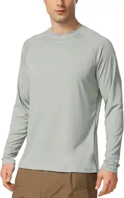 Amazon BALEAF Uv-herenshirt, waterbestendige, UPF 50+, lycra, zonwerend, lange mouwen aanbieding