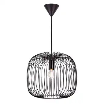 Praxis Nordlux hanglamp Beroni zwart ⌀40cm E27 aanbieding