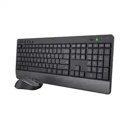 Expert Trust Trezo Comfort Draadloze Keyboard & Mouse Set aanbieding