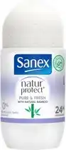 Bol.com Sanex Deodorant Roller Sanex Natur Protect Bamboo Pure & Fresh 50 ml aanbieding