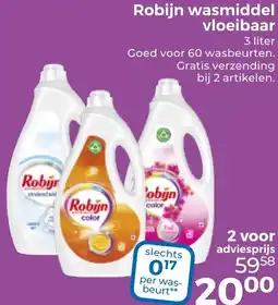 Trekpleister Robijn wasmiddel vloeibaar aanbieding