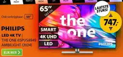 Expert Philips LED 4k TV aanbieding