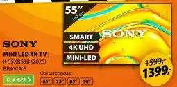 Expert SONY MINI LED 4K TV aanbieding