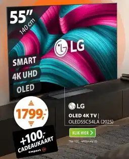 Expert LG OLED 4K TV aanbieding