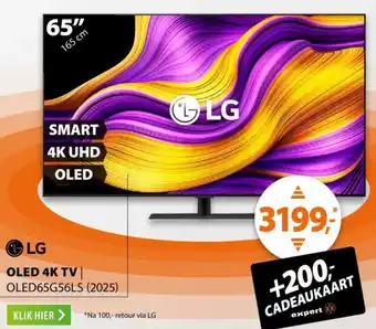 Expert LG OLED 4K TV aanbieding