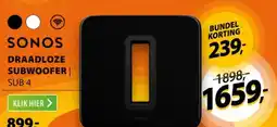Expert SONOS Draadloze subwoofer aanbieding