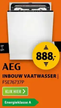 Expert AEG Inbouw vaatwasser aanbieding