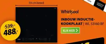 Expert Whirlpool Inbouw inductiekookplaat aanbieding