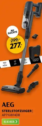 Expert AEG Steelstofzuiger aanbieding