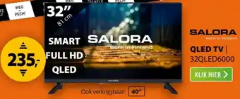 Expert SALORA QLED TV aanbieding