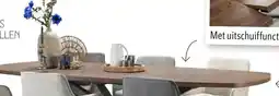 Pronto wonen Eettafel Mascaro aanbieding
