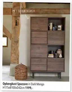 Pronto wonen Opbergkast Spazzare aanbieding