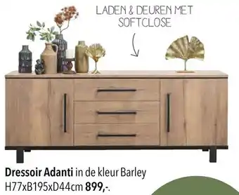 Pronto wonen Dressoir Adanti aanbieding