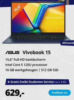 Paradigit ASUS Vivobook 15 aanbieding