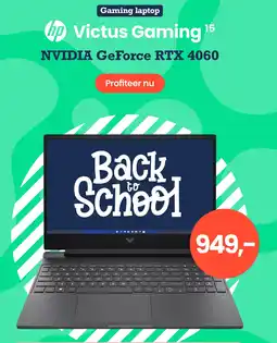 Paradigit hp Victus Gaming 15 NVIDIA GeForce RTX 4060 aanbieding