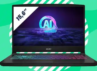 Paradigit Gaming laptop msi Katana A15 NVIDIA GeForce RTX 4060 aanbieding