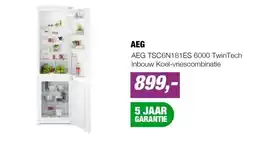 EP AEG TSC6N181ES 6000 TwinTech Inbouw Koel-vriescombinatie aanbieding