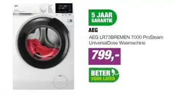 EP AEG LR73BREMEN 7000 ProSteam UniversalDose Wasmachine aanbieding