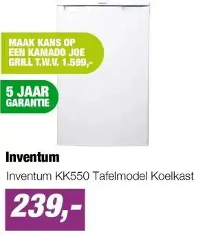 EP Inventum KK550 Tafelmodel Koelkast aanbieding