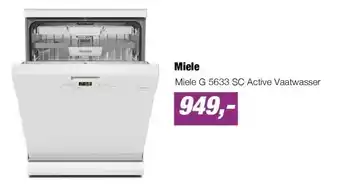 EP Miele G 5633 SC Active Vaatwasser aanbieding
