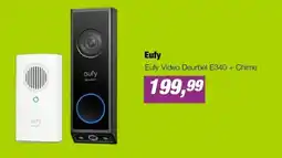 EP Eufy Video Deurbel E340 + Chime aanbieding