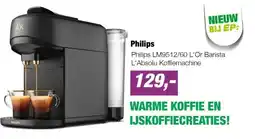 EP Philips LM9512/60 L'Or Barista L'Absolu Koffiemachine aanbieding