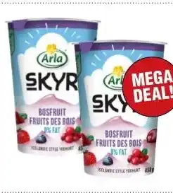 Budget Food Arla Skyr Bosfruit aanbieding
