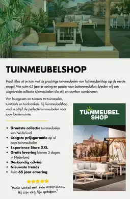 Bouwhof TUINMEUBELSHOP aanbieding