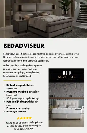 Bouwhof BEDADVISEUR aanbieding