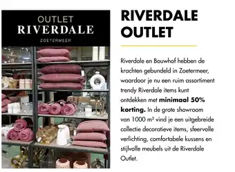 Bouwhof RIVERDALE OUTLET aanbieding