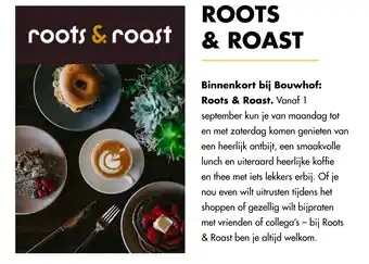 Bouwhof ROOTS & ROAST aanbieding