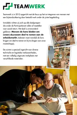 Bouwhof TEAMWERK aanbieding