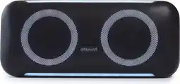 Bol.com Artsound Lightbeats L Draadloze Bluetooth Speaker met partylights zwart aanbieding