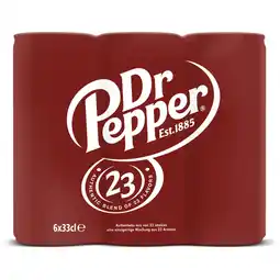 Albert Heijn Dr Pepper Regular 6-pack aanbieding