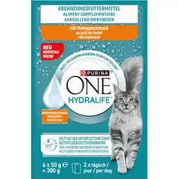 Albert Heijn Purina ONE Hydralife met kipsmaak aanbieding