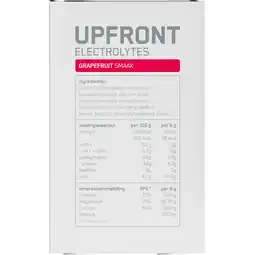 Albert Heijn Upfront Electrolytes grapefruit aanbieding
