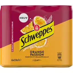 Albert Heijn Schweppes Orange passion 6-pack aanbieding