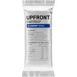 Albert Heijn Upfront Eiwitreep blueberry smaak aanbieding