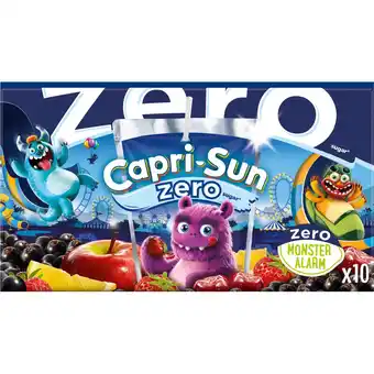 Albert Heijn Capri-Sun Monster alarm zero 10-pack aanbieding