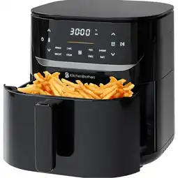 ANWB Kitchenbrothers Airfryer 5L 1500W Zwart aanbieding