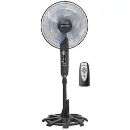 ANWB Auronic Statiefventilator 50W Zwart aanbieding