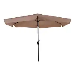 ANWB Cuhoc Stokparasol Ecru Ø3m met Volanten Beige aanbieding