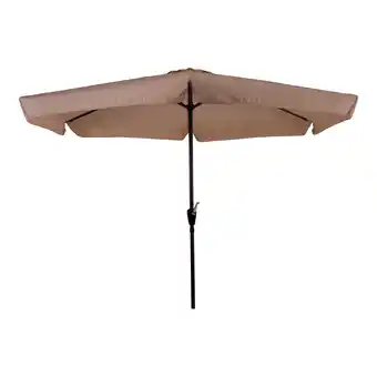 ANWB Cuhoc Stokparasol Ecru Ø3m met Volanten Beige aanbieding