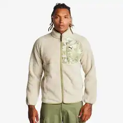 Foot Locker Puma Pumatech Heren Jassen - Beige - Maat: S - Sherpa - Foot Locker aanbieding