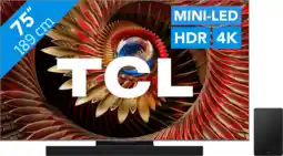 Coolblue TCL 75 QD Mini-led C81K 4K (2025) + TCL Q75H aanbieding