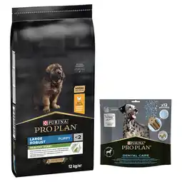 Zooplus 14 kg PURINA PRO PLAN Adult + Pro Plan Dental Care Treats 426 g hondesnack gratis! aanbieding